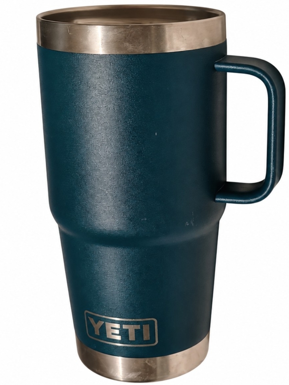 YETI Rambler 20 oz Travel Mug with Handle - Deep Teal